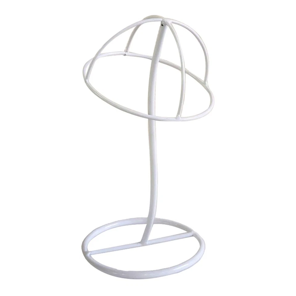 12'' Metal Freestanding s Toupee Hats Hairpiece Display Holder Stand Hanger - Image 1 of 1