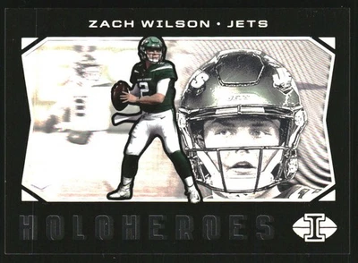 2021 Panini Illusions HoloHeroes #52 Zach Wilson - Image 1 of 2
