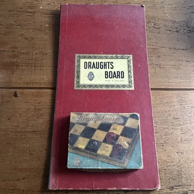 Vintage JLR Draughts Board Game Set - Image 1 of 4