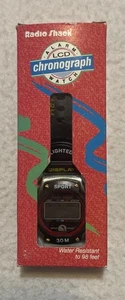 Reloj Digital Vintage Radio Shack LCD Resistente al Agua Alarma Cronógrafo Años 80’s 90 - Imagen 1 de 6