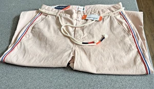 Sundry Le Soleil Hose in hellrosa mit Seitenstreifen Crop Chinohose Gr. 28 - Bild 1 von 10