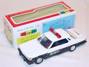 Diapet 1:40 NISSAN CEDRIC POLICE PATROL Sedan Model Car P-64 MIB`78 VERY RARE! - Picture 1 of 10