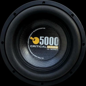 SUBALTAVOZ CRITICAL MASS UL12 MEJOR FIBRA DE CARBONO 5000 VATIOS $9K JL W7 - Imagen 1 de 5