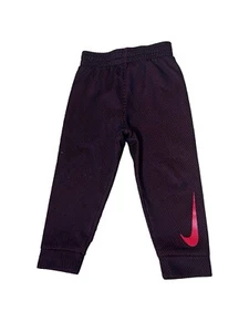Nike Dri-Fit Baby Sweatpants 24m Burgundy - Picture 1 of 8
