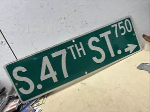 American Street Sign S.47th St. 750 - Foto 1 di 9