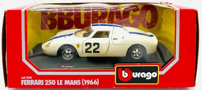 EBOND Modellino Ferrari 250 Le Mans - 1966 - Cod 1506 - 1:24 - Bburago - 0363 - Immagine 1 di 2