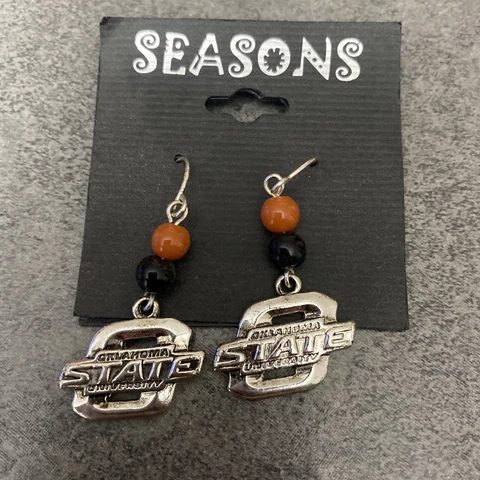 Oklahoma State Cowboys Dangle Earrings NEW Fashion Ear Ring Jewelry Cover