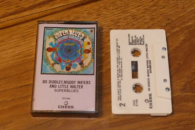 Superblues - Cassette - Bo Diddley, Muddy Waters, Howlin Wolf - Test Played - Imagem 1 de 4