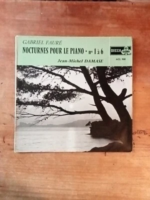 GABRIEL FAURE NOCTURNES JEAN MICHEL DAMSE DECCA ACE OF CLUBS LP 33 T - Photo 1/4