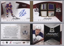 2010-11 Upper Deck The Cup Gear /25 Brayden Schenn #ARG-BS Rookie Auto RC