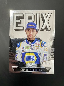 Chase Elliott EPIX RARE serial numbered #/199 Certified 2018