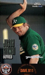 Jason Giambi 1998 Sports Illustrated World Series Fever #144 Oakland Athletics - Picture 1 of 2