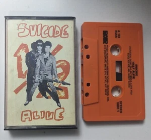 SUICIDE 1/2  Alive   RARE CASSETTE orange shell  U.S  1981 - Bild 1 von 1