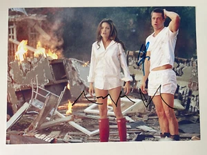 Mr. & Mrs Brad Pitt, Angelina Jolie handsigniertes Autogramm - 8 x 12 Foto mit COA - Bild 1 von 6