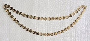 sMILEY FACE CUTOUT GOLDTONE PANEL NECKLACE VINTAGE GROOVY METAL JEWELRY neocurio - Picture 1 of 6