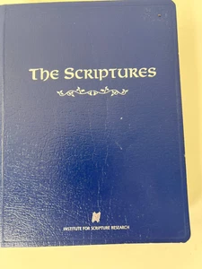 The Scriptures ISR Softcover ~ Institute Scripture Research ~ Excellent - Imagen 1 de 7