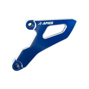 Yamaha YZ125 Sprocket Cover Guard Front YZ 125 05-25 Apico CNC Anodised Blue - Picture 1 of 8