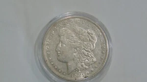 1921 Morgan Dollar. Micro D - Picture 1 of 2