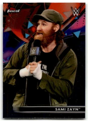 2021 Topps Finest #68 Sami Zayn NM-MT ID:41732 - Image 1 of 2