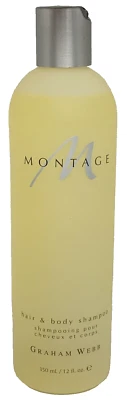 Champú perfumado para cabello y cuerpo Graham Webb Montage 12 oz. RARO descontinuado Foto 1 de 2