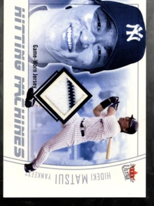 A7533- 2004 Ultra Hitting Machines Jersey Silver #HM Hideki Matsui jersey -NM-MT - Picture 1 of 2
