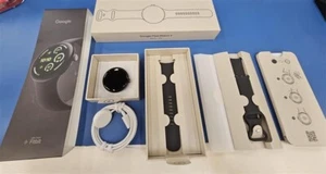 Google pixel watch 3 45mm LTE Obsidian B Grade - Photo 1 sur 9