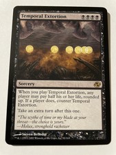 Magic The Gathering Temporal Extortion (Planar Chaos ) Pre-owned - Never Played