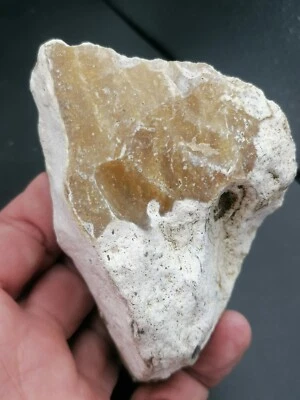 Lower Paleolithic France Acheulean Cleaver / Tranchet Homo Heidelbergensis - Image 1 of 4