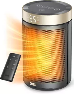 Space Heater, Portable Electric Heaters for Indoor Use with Thermostat and Remot - Picture 1 of 8