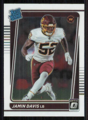 2021 Donruss Optic #247 Jamin Davis RR RC - Image 1 of 2