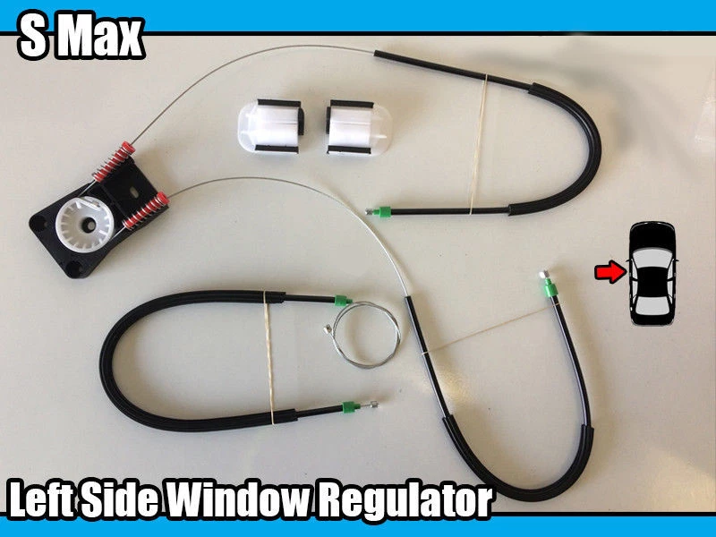 Window Regulator Repair Kit For Ford S Max 2012 5 Door Front Left Side  Winding - Image 1 of 1
