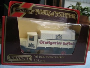 Vintage Matchbox Y-6 1932 Mercedes Benz L5 Lorry - Brand New in Box - Picture 1 of 2
