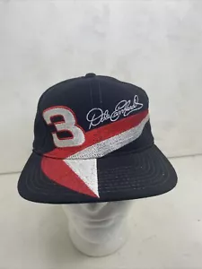 Dale Earnhardt #3 Vintage 90's NASCAR Nutmeg Mills Racing Snapback Cap Hat - Picture 1 of 8