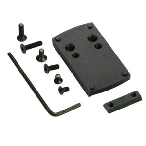 For Glock Pistol Mount Plate Base Red Dot Sight 17 19 22 23 26 27 34 35 37 - Picture 1 of 10
