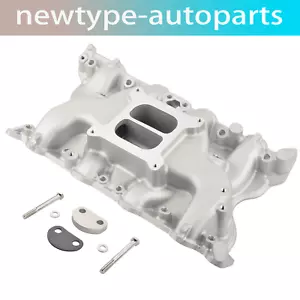 Colector de admisión de doble plano de aluminio para Ford 351-2V Cleveland - Imagen 1 de 9