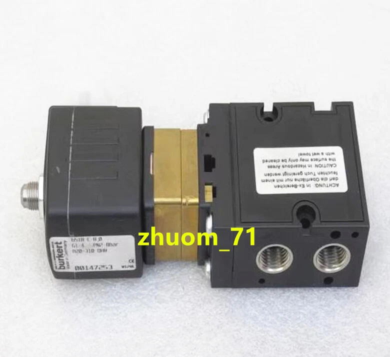 1PC BURKERT solenoid valve 6518 C 8.0 G1/4 00147253 - Image 1 of 1