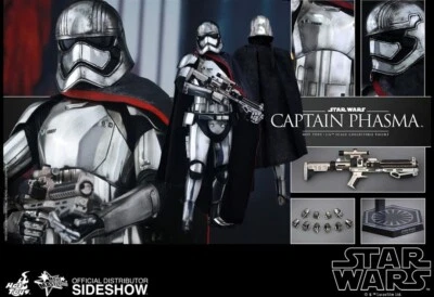 Figura de acción Hot Toys Star Wars: El Despertar de la Fuerza Capitana Phasma escala 1/6 Foto 1 de 4