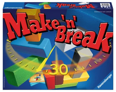 NEW IN BOX Ravensburger Make 'N' Break Building Game - Become a Master Builder - Image 1 of 2