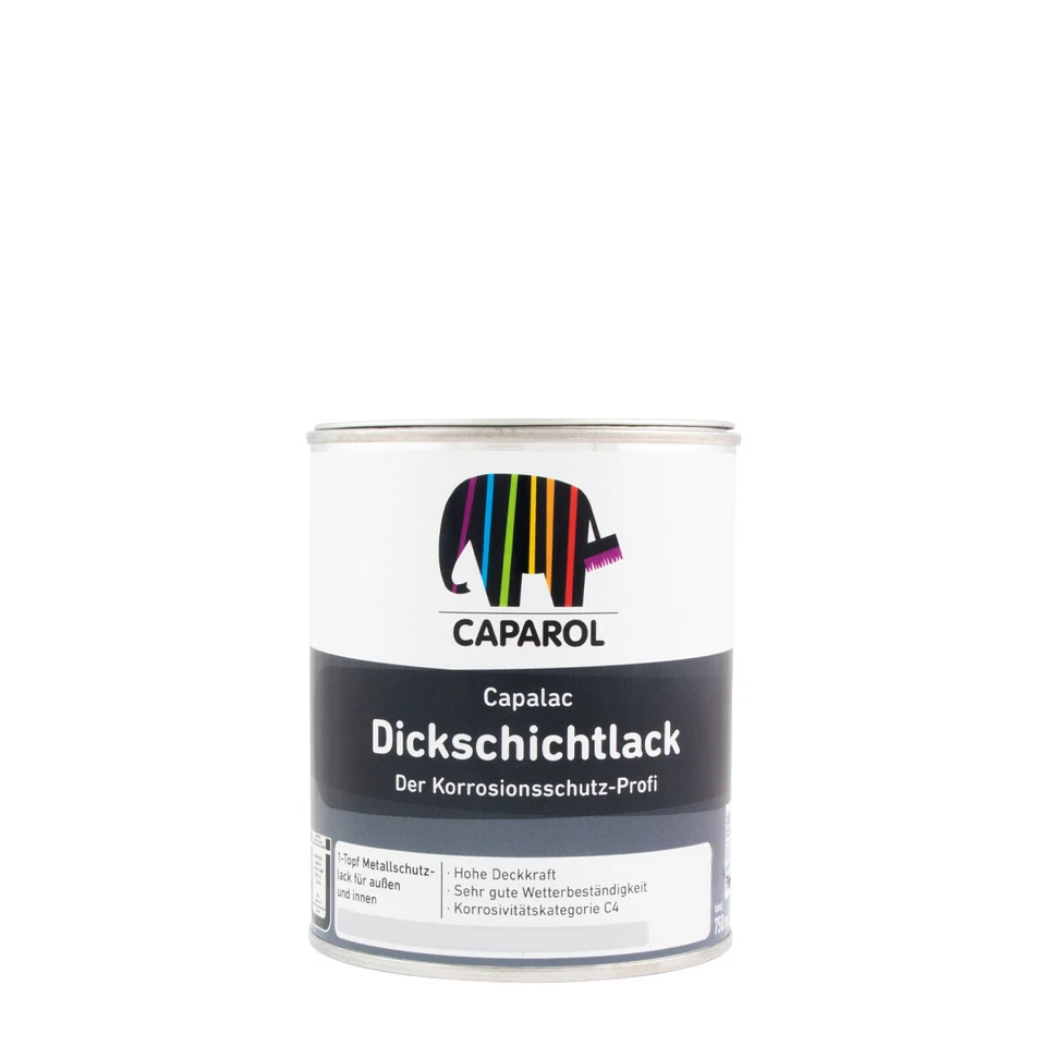 Caparol Capalac Dickschichtlack 750ml, ca. DB 701 Glimmer, Korrosionsschutz, Sch - Bild 1 von 1