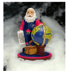 Houston Texans Special Delivery Santa Clause Ornament Officially Licensed NEW - Picture 1 of 1