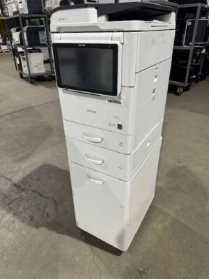 Ricoh MP 305+ (MP305SPF) Laser with extra feeder &stand/cabinet LOW PAGE COUNTS - Image 1 of 4