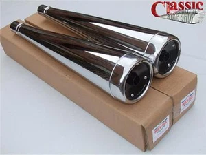 HONDA CX500 EXHAUST SILENCER SILENCERS 78-84 PAIR OF BOTH LEFT AND RIGHT HAND - Picture 1 of 1