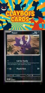 Toxel Reverse Holo ME02: Phantasmal Flames 067/094 Pokemon TCG NM+ - Picture 1 of 2