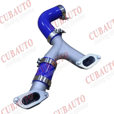 Top Mount Ladeluftkühler Y-Rohr-Kits Für 02-07 2007 Subaru Impreza WRX STi 2.5L - Bild 1 von 4