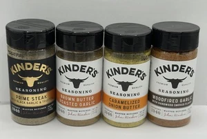 Kinder's Premium Quality Seasoning Lot Of 4 Brand New Variety Pack - Picture 1 of 2