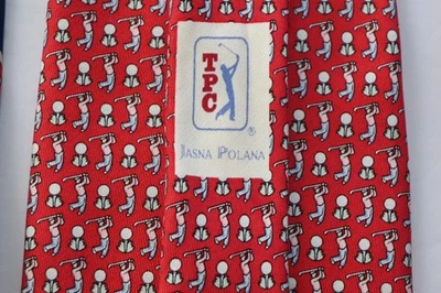 VINEYARD VINES COLLECTION "GOLF" ROJO HOMBRE Corbata Cuello W:3 3/4" POR L:60" Foto 1 de 3