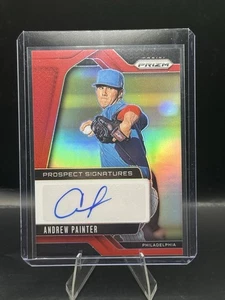 2025 Prizm Baseball Andrew Painter Red Prizm Prospect Auto 30/99 PHI Phillies - Picture 1 of 2