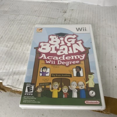 Nintendo Wii Big Brain Academy: Wii Degree (2007) NEW, Sealed See Pictures - Image 1 of 3