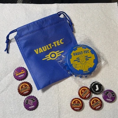 Магнит и сумка для открывания бутылок Fallout Jones Soda Vault-Tec [эксклюзив Costco] - Изображение 1 из 4