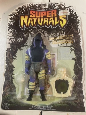 Figura Super Naturals - Calavera - Líder Malvado De Colección 1987 - Nueva en paquete aproximado Foto 1 de 4